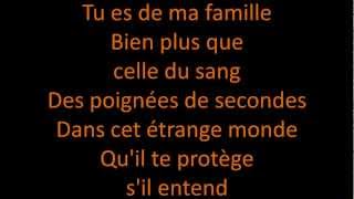 Génération Goldman  Famille Official Lyrics Video [upl. by Noraha]