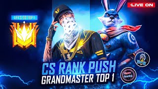 GyanSujan Live free fire GRANDMASTER CS TOP 1 [upl. by Oralee]