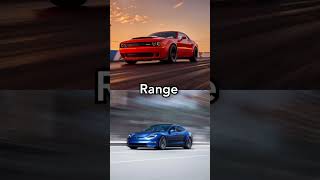 Dodge demon 170 vs Tesla plaid bestperformance [upl. by Arahs]