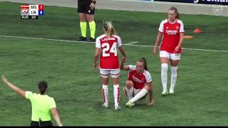 Arsenal Women  Linköpings FC Women  UWCL Qualification 2324  06092023  SECOND HALF [upl. by Felipe518]