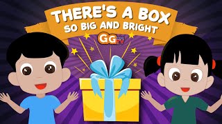 There’s A Box So Big And Bright  Surprise Box Song  Nursery Rhymes amp Kids Songs [upl. by Owiat716]