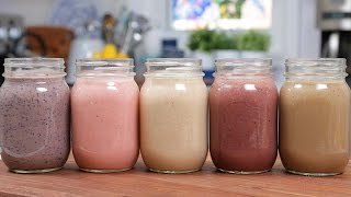 5 Incredible Dessert Smoothies [upl. by Barolet]