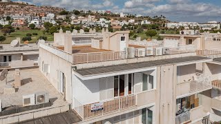 SOLD  Penthouse with solarium and private parking close to the beach in Mojácar Playa [upl. by Dreda309]