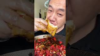 Red peppery meat mukbang eatinsounds eatingvideos food eatsplorations eatingsounds eat [upl. by Hcab45]