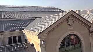 Gare de Lyon Perrache dans le Rhône vue par drone [upl. by Behm186]