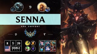 Senna Support vs Leona  NA Challenger Patch 1414 [upl. by Aidnyl573]