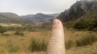 Views across Grazalema Natural park from a height of 900 metres above sea level 7 Sep2024 1243 [upl. by Laoj470]