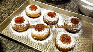 How to Make Leche Flan Brioche Doughnuts  Inspired by From Kora  thecookinthemiddle [upl. by Einalam]