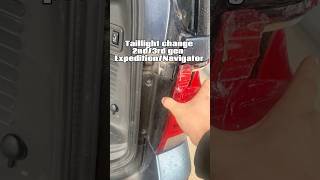 Taillight removal 20032017 Ford Expedition  Lincoln Navigator cars mechanic fordexpedition [upl. by Encratis]