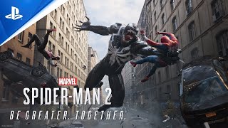 Marvels SpiderMan 2  Sejam Melhores Juntos Trailer I PS5 [upl. by Hisbe]