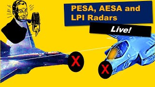 What you DONT know about PESA AESA and LPI Radars  M7 Live [upl. by Llednyl]