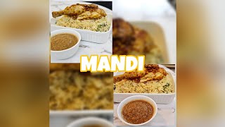 Mandi Recipe With Mandi Sauce mandi mandirice mandirecipe recipe ytshorts [upl. by Eelessej30]