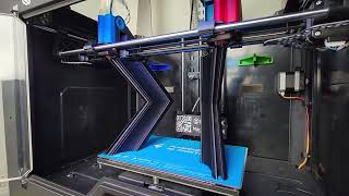 Worlds Simplest IDEX 3D Printer printing the perfect miter [upl. by Ardin]