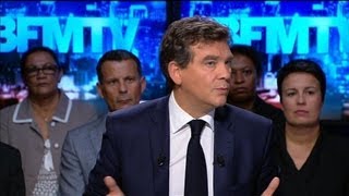 Arnaud Montebourg quotLe Front national cest un extrémisme dans toutes les solutionsquot  0610 [upl. by Hailahk]