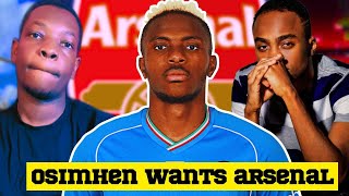 Osimhen AGREES To Join Arsenal COSSY amp GLEN everythingarsenaltv [upl. by Ardnuaek815]