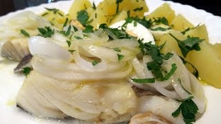 Bacalao a la portuguesa al estilo de Mariaje [upl. by Alan]