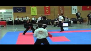 Qwan Ki Do Fight Time Masculin White belts European Championships 2013 [upl. by Zetra]