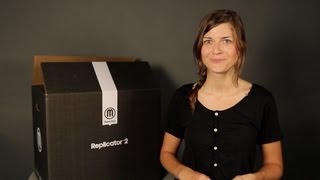 The MakerBot Replicator 2  Unboxing [upl. by Atled]