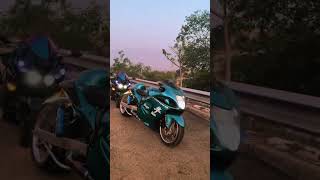 Zx14r vs Hayabusa [upl. by Held]