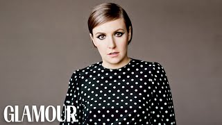 Watch Lena Dunham Deconstruct Her Tweets – Glamour Magazine Cover Shoot [upl. by Malo]