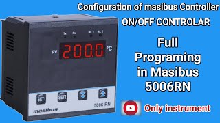 Masibus 5006RN Calibrationmasibus 5006rn operating manual Industrial instrument [upl. by Lowson]