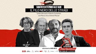 quotIl filo nero delle stragiquot segui la diretta con Sandra Bonsanti e Roberto Scarpinato [upl. by Artim]