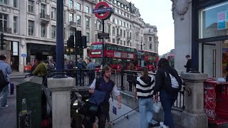 Londons mayor wants to get rid of traffic on Oxford Street  REUTERS [upl. by Dayiz495]