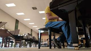 Playing Piano at a Piano Store [upl. by Orman691]