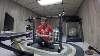 In Depth Product Review Of Golds Gym XRS20 Olympic Bench [upl. by Yelah]