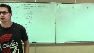 Prealgebra Lecture 55 Part 1 [upl. by Troc]