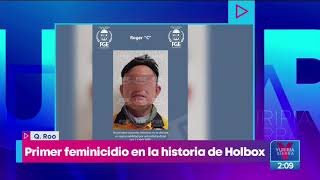 Se registra el primer feminicidio en la historia de Holbox  Noticias con Yuriria Sierra [upl. by Attolrac824]