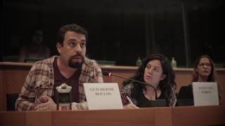 Guilherme Boulos denuncia a reforma trabalhista no parlamento europeu [upl. by Ydner]