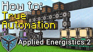 How to Applied Energistics 2  Autocrafting Minecraft 1192 [upl. by Murtagh]