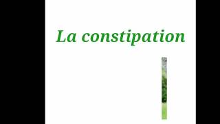 La constipation et Le mécanisme daction des laxatifs [upl. by Hughett]