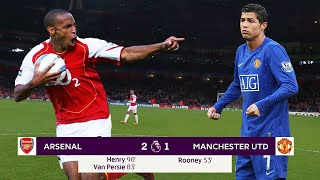 The Day Thierry Henry Showed Cristiano Ronaldo Who Is The Boss [upl. by Novihc]