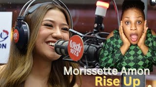 Rise Up Cover By Morissette Amon  Andra Day Live on Wish 1075  FIRST TIME REACTION [upl. by Atter346]