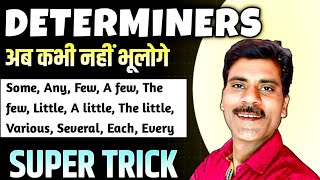 Determiners in English grammar  Some any few a few little a little Adjective in English grammar [upl. by Airdnat]