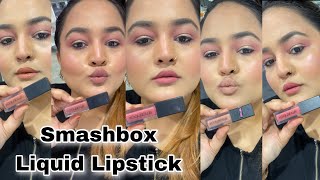 SMASHBOX Liquid Lipstick [upl. by Bashemath95]