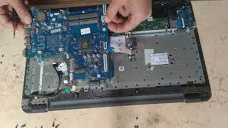 HP 3165ngw disassembly فك وتنظيف وحل مشكله تبريد [upl. by Eixel]