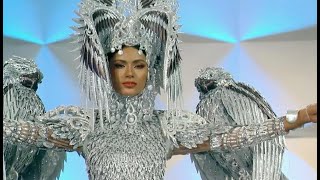 Miss Universe 2019  Philippines Gazini Ganados National Costume [upl. by Kcirdot]