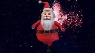 Santa running into the earth meme 2x speed [upl. by Ordnas749]