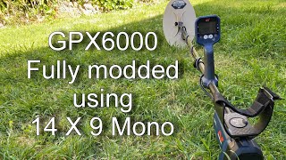 Minelab GPX 6000 fully upgraded with the latest mods [upl. by Onidranreb]