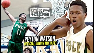 5 Star Peyton Watson WANTS ALL THE Smoke Elite Guard OFFICIAL Junior Year Mixtape [upl. by Ailliw]