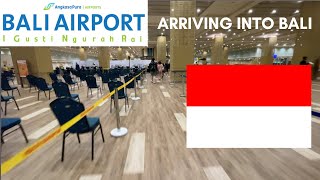 BALI ARRIVALS PROCEDURE  Denpasar International Airport [upl. by Enair]