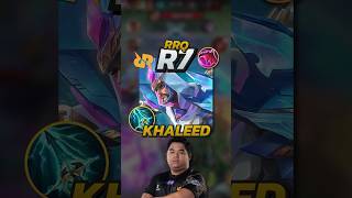 How RRQ R7 Plays Khaleed Mobile Legends mobilelegends mlbb gaming [upl. by Fineberg]