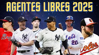 Mejores Agentes Libres Temporada 2025 MLB [upl. by Hilly]