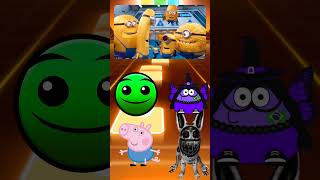 Scary Minions vs Minions Exe vs Minions Funny x Coffin Dance  Tiles Hop tileshop coffindance [upl. by Nonnaer254]