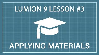 How to Apply and Modify Materials Lumion 9  3D Render Tutorial [upl. by Whitson356]