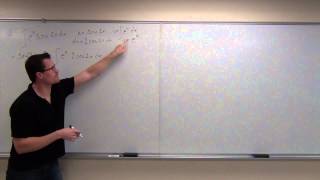 Calculus 2 Lecture 71 Integration By Parts [upl. by Pang]