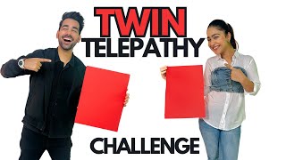 TWIN TELEPATHY Challenge  Rimorav Vlogs [upl. by Laeria]